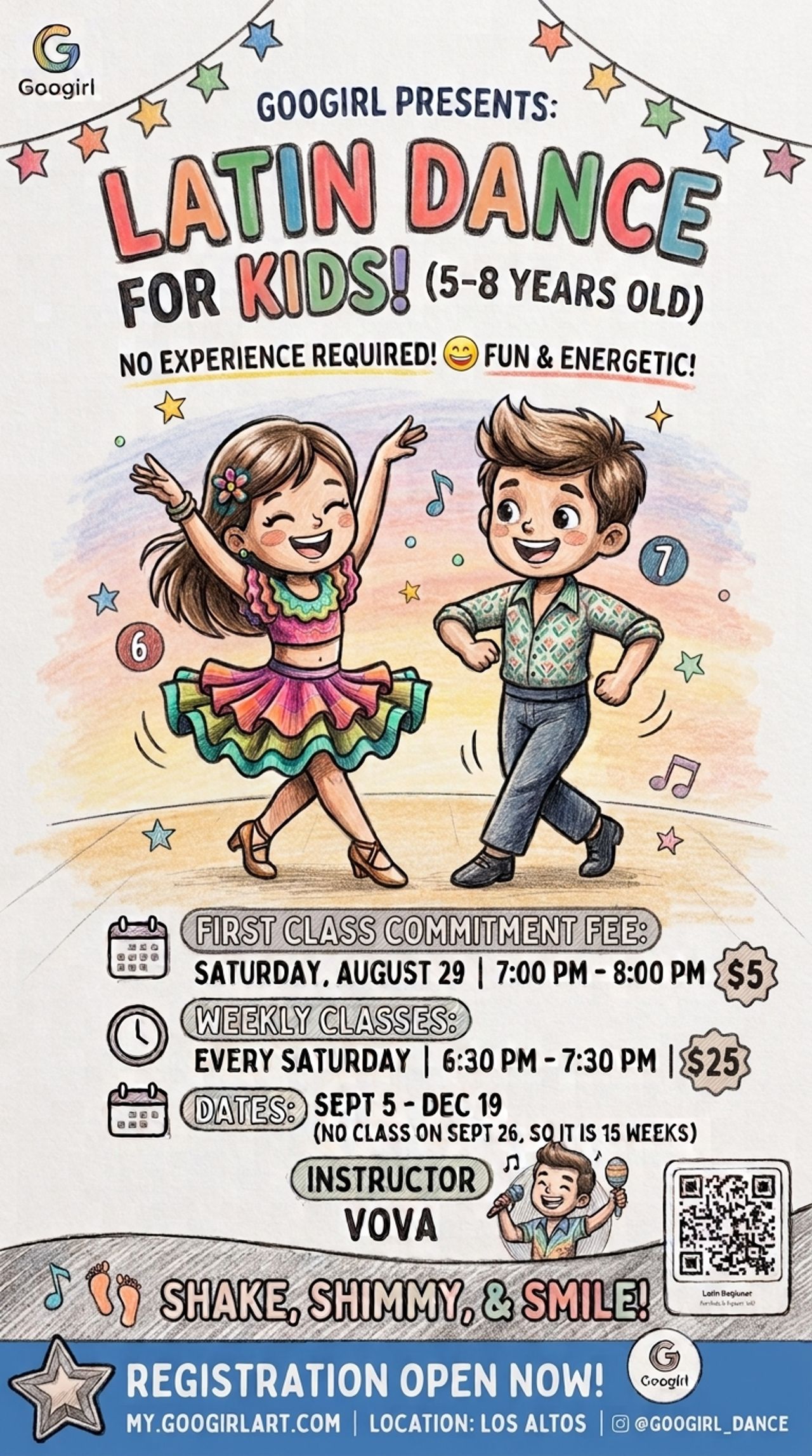 Latin Dance Open Class 1